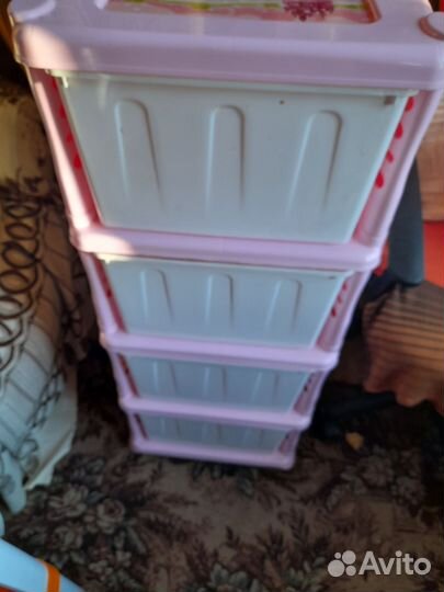 Комод детский пластиковый бу