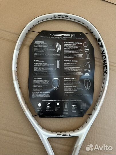 Теннисная ракетка Yonex Vcore 100 Beige 300gr #2