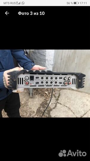 Саб+усилитель 200:4