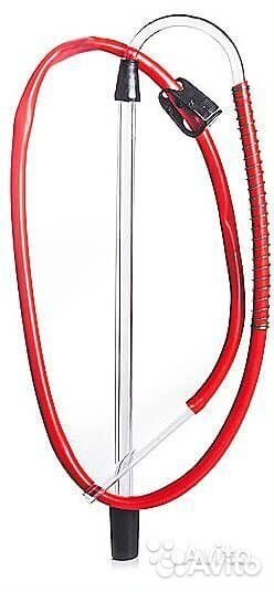 Сифон переливной (красный)