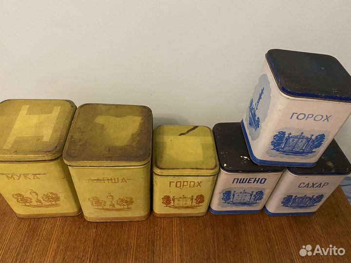 Жестяные банки СССР