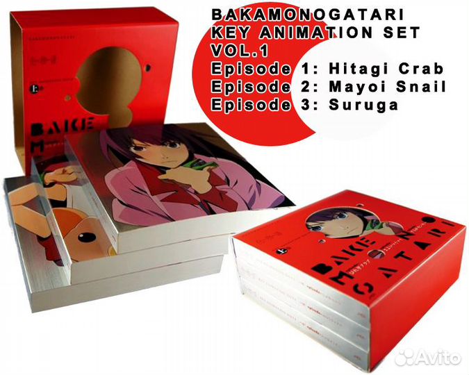 Bakemonogatari Key Animation Note Vol. 1 LE