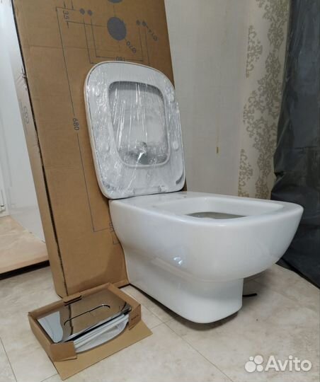 Унитаз новый инсталляция