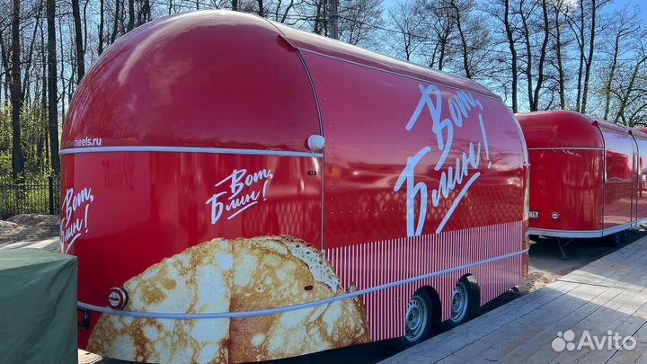 Новые автолавки, прицепы, киоски на колесах