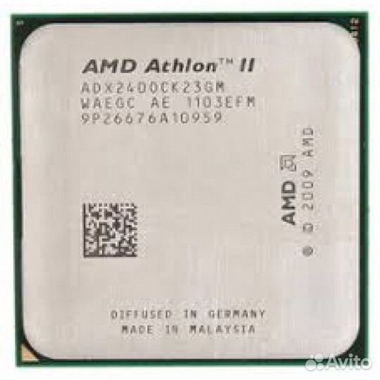 Процессор бу AMD athlon II X2 240 (socket AM3)