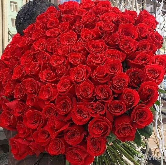 Высокие розы 150 160 170 180 190см доставка Москва