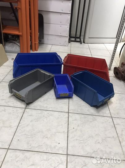Пластиковые ящики для метизов бу