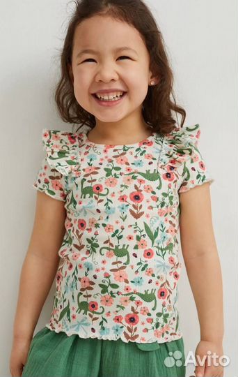 Футболка новая в рубчик