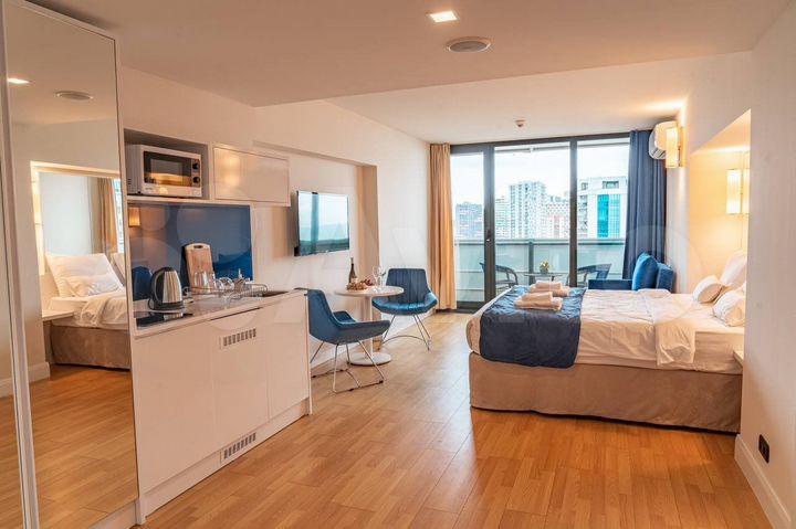 Квартира-студия, 38 м² (Грузия)