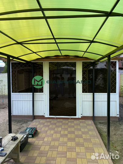 Мягкие окна для беседки