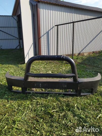 Силовой бампер на УАЗ hunter