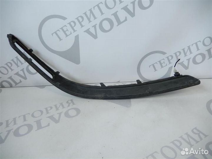 Молдинг бампера передний левый volvo S40 1999-2004