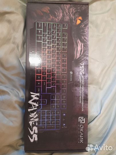 Игровая клавиатура Оклик 757G