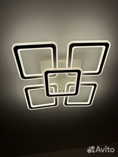 Люстра светодиодная с пультом