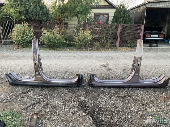 Пороги Hyundai Solaris 2