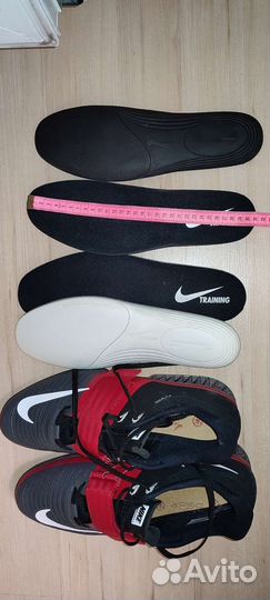 Штангетки Nike Romaleos 3 серый/красный