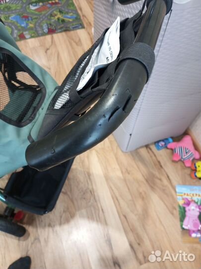 Трехколесный велосипед коляска