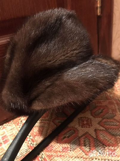 Шапка из меха норки