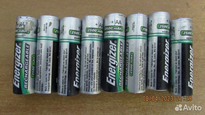 Аккумуляторы Energizer