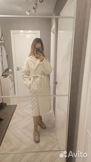 Стеганое пальто zarina