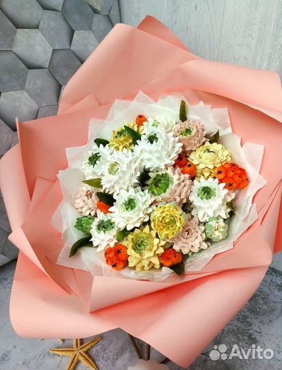 Букеты из зефира