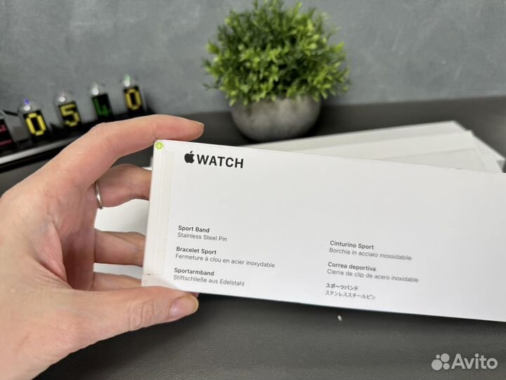 Оригинал Apple Watch Sport Band Green ремешок