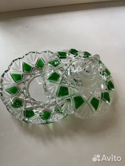 Сахарница Walther glas новая