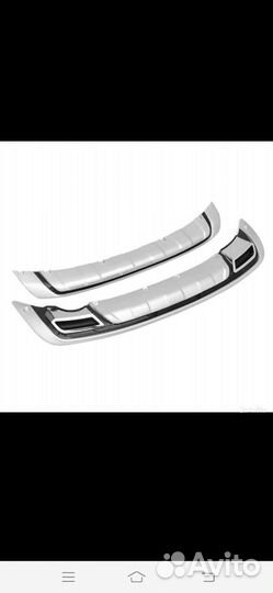 Вставки на передний и задний бамперина спортейдж 3