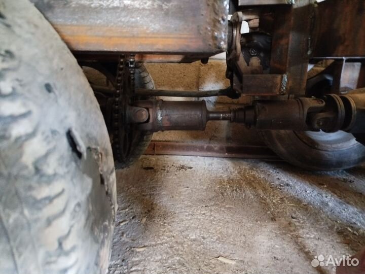 Минитрактор самодельный переломка