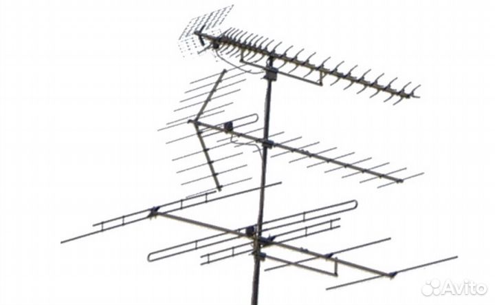 Установка антенн для цифрового тв