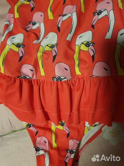 Купальник и халат для девочки