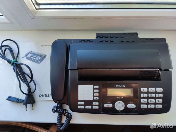 Факс/телефон Philips HFC 325
