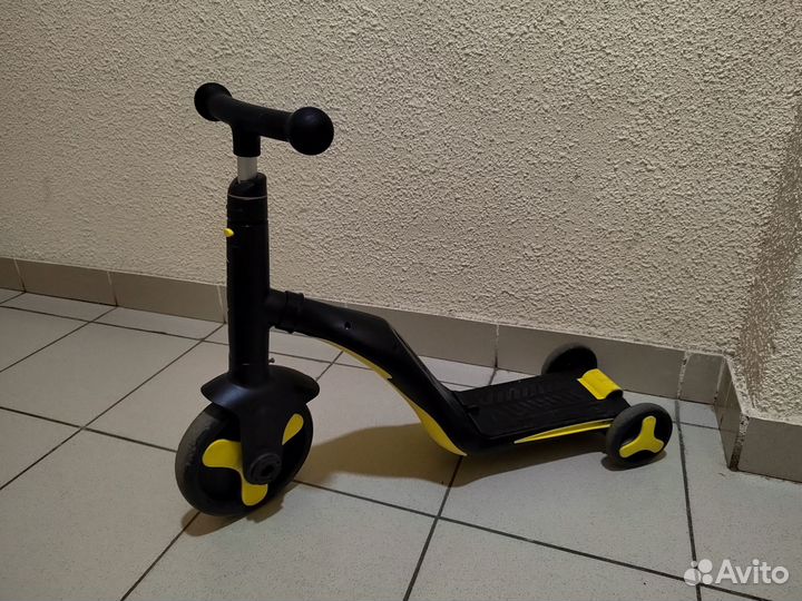 Самокат беговел велосипед 3 в 1