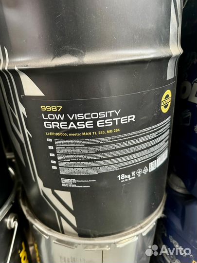 Смазка в ведрах Mannol 18кг