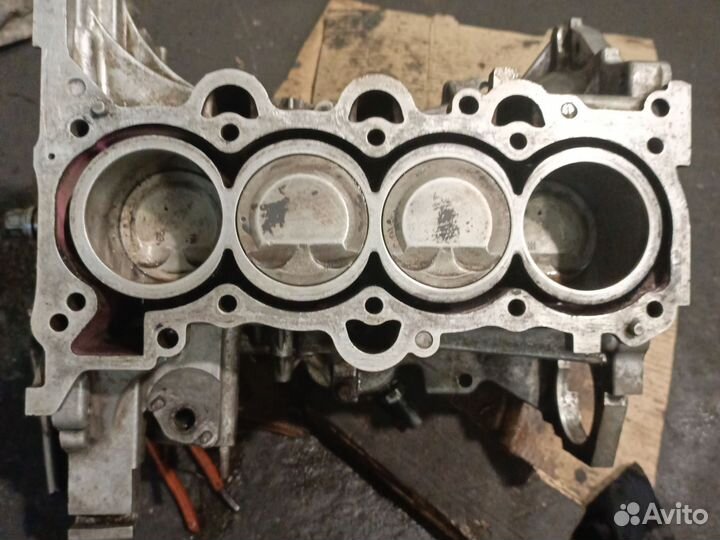 Блок цилиндров на Hyundai solaris 1 6 G4FA в сборе