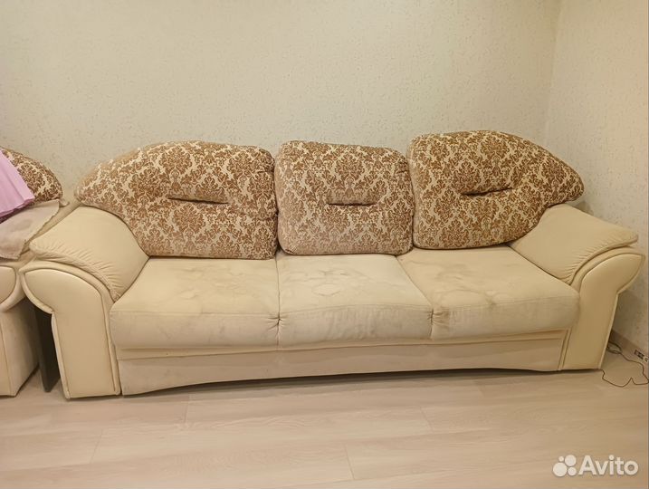 Диван бу + кресло