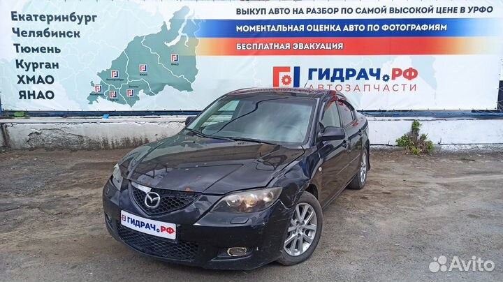 Стекло двери задней левой (форточка) Mazda Mazda3