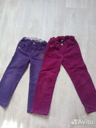 Одежда для девочки р.110, джинсы