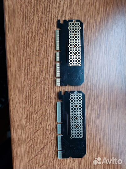 Переходник адаптер плата PCI-E с разъемом M.2 nvme