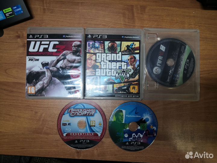 Диски на ps3