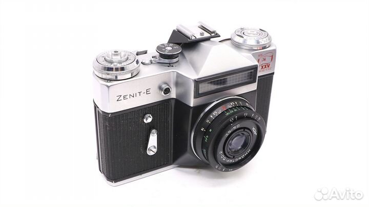 Зенит Е 25 съезд кпсс + Индустар-50-2 (СССР, 1976)