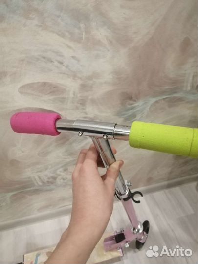 Самокат детский двухколесный бу