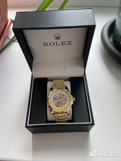 Золотые часы rolex