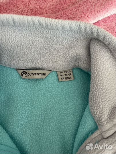 Флисовая кофта 122-128