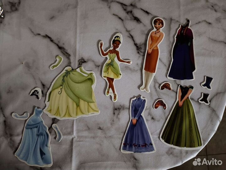 Магнитные куклы с одеждой