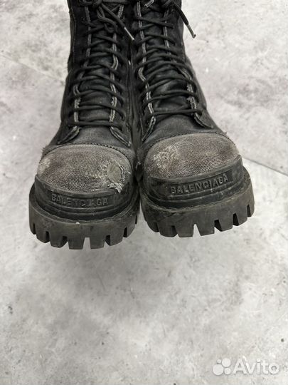 Ботинки Balenciaga Strike Distressed оригинал