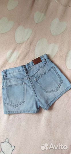 Джинсовые шорты р140-146 Глория джинс почти новые