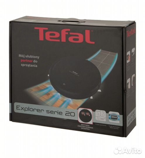 Робот пылесос tefal explorer serie 20