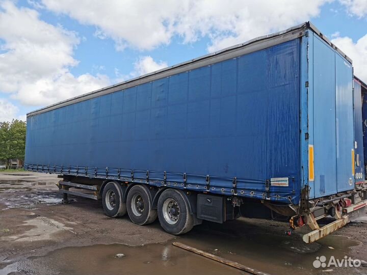 Полуприцеп шторный Krone SDP27, 2002