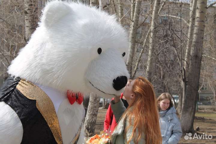 Белый Мишка поздравления